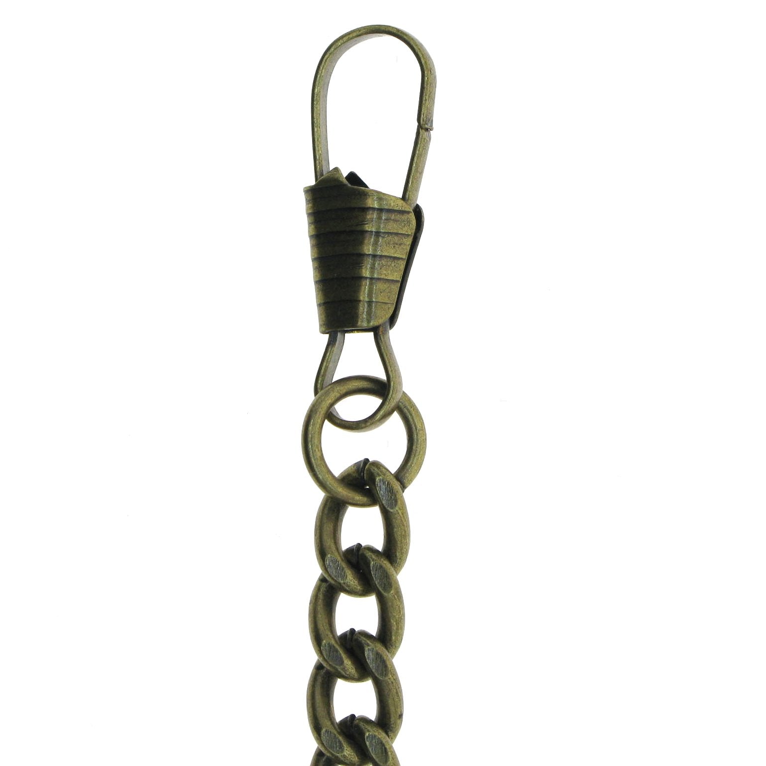 Albert Chain Pocket Watch Chains for Men Antique Brass Plating with Horse Design Fob T Bar AC03