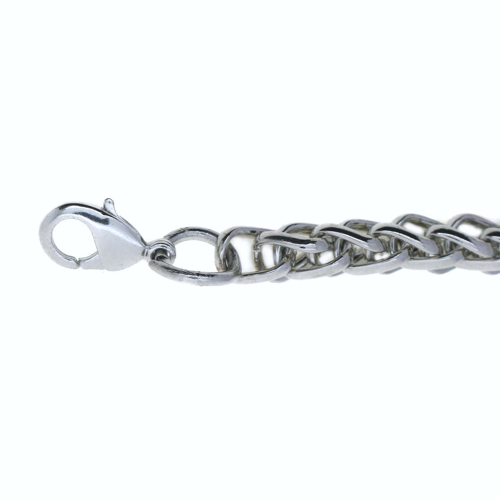 Bronze Color Albert Chain with Wheat Spiga Rope Chain AC108