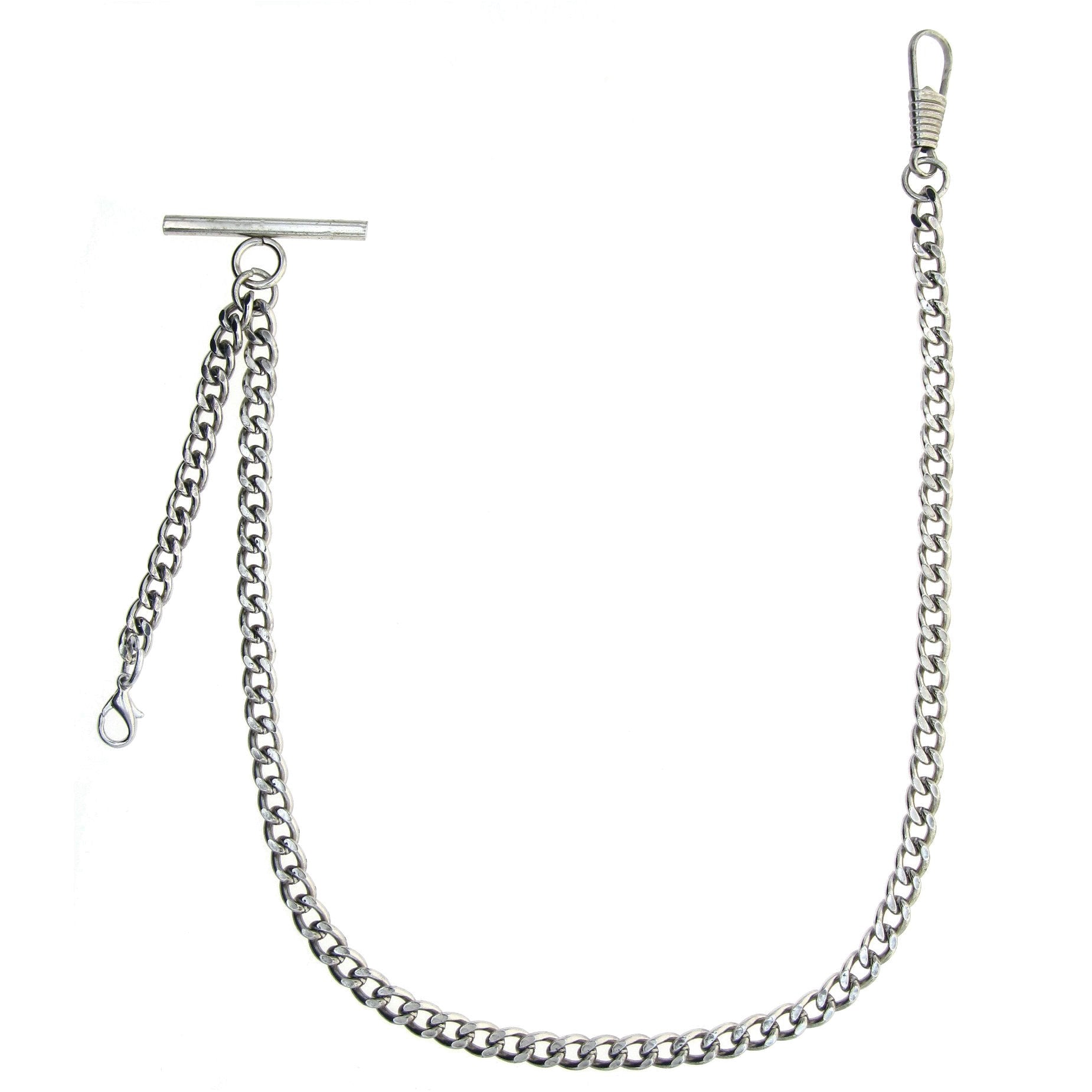 Albert Chain Silver Color AC34