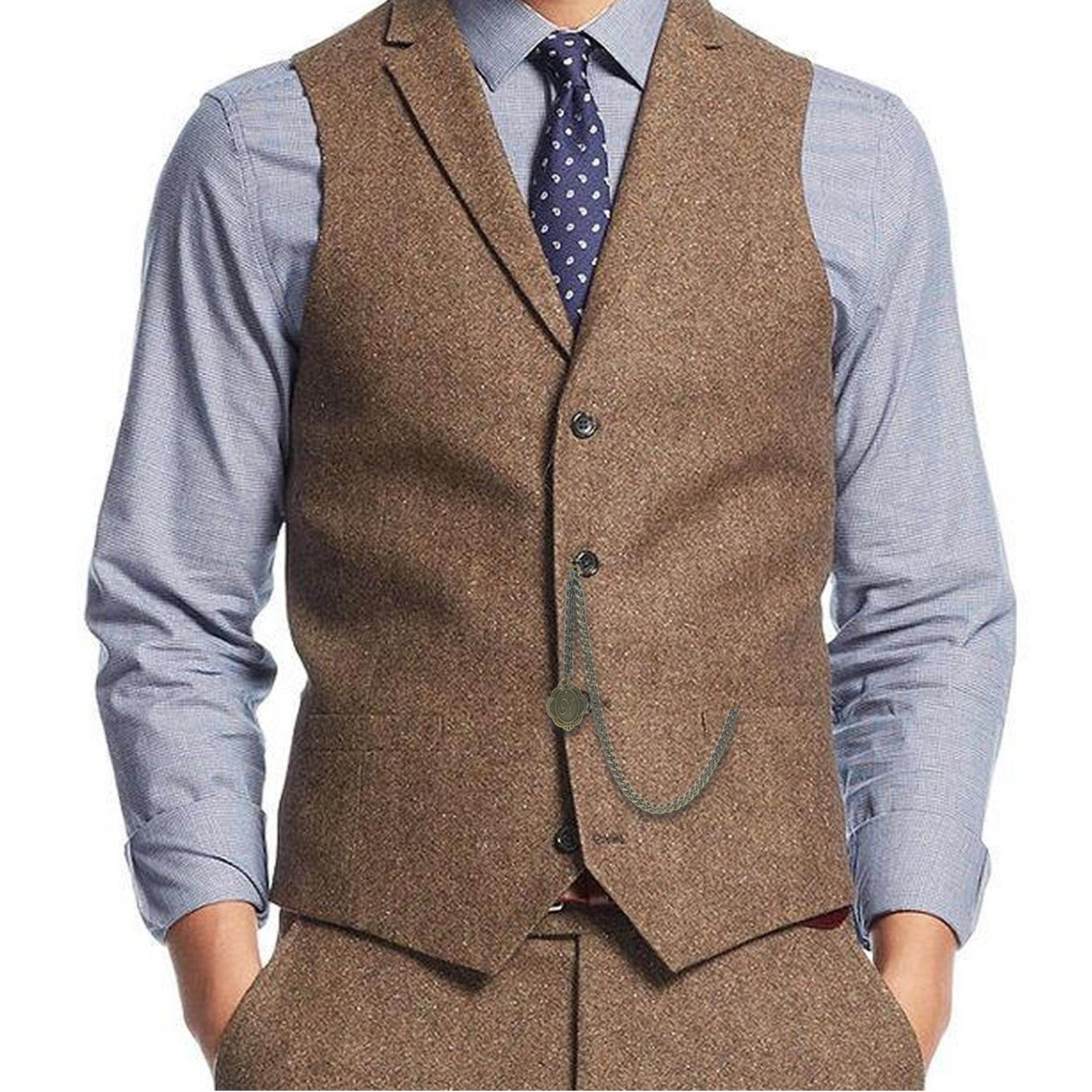 Albert Chain Pocket Watch Curb Link Chain Antique Brass Color + Alphabet N Initial Letter Fob T Bar AC84