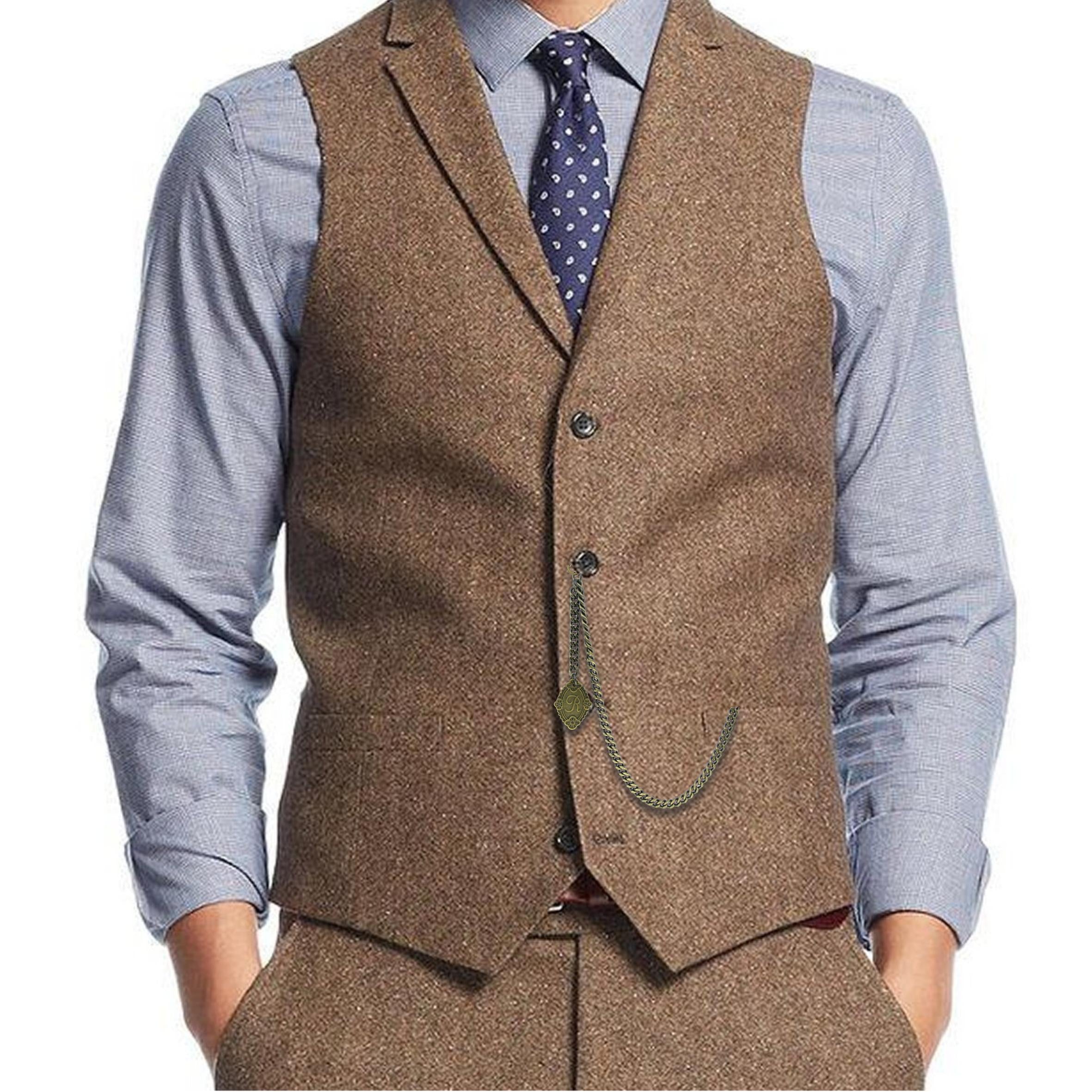 Albert Chain Pocket Watch Chains for Men Antique Brass Color with Alphabet R Initial Letter Fob T Bar AC90