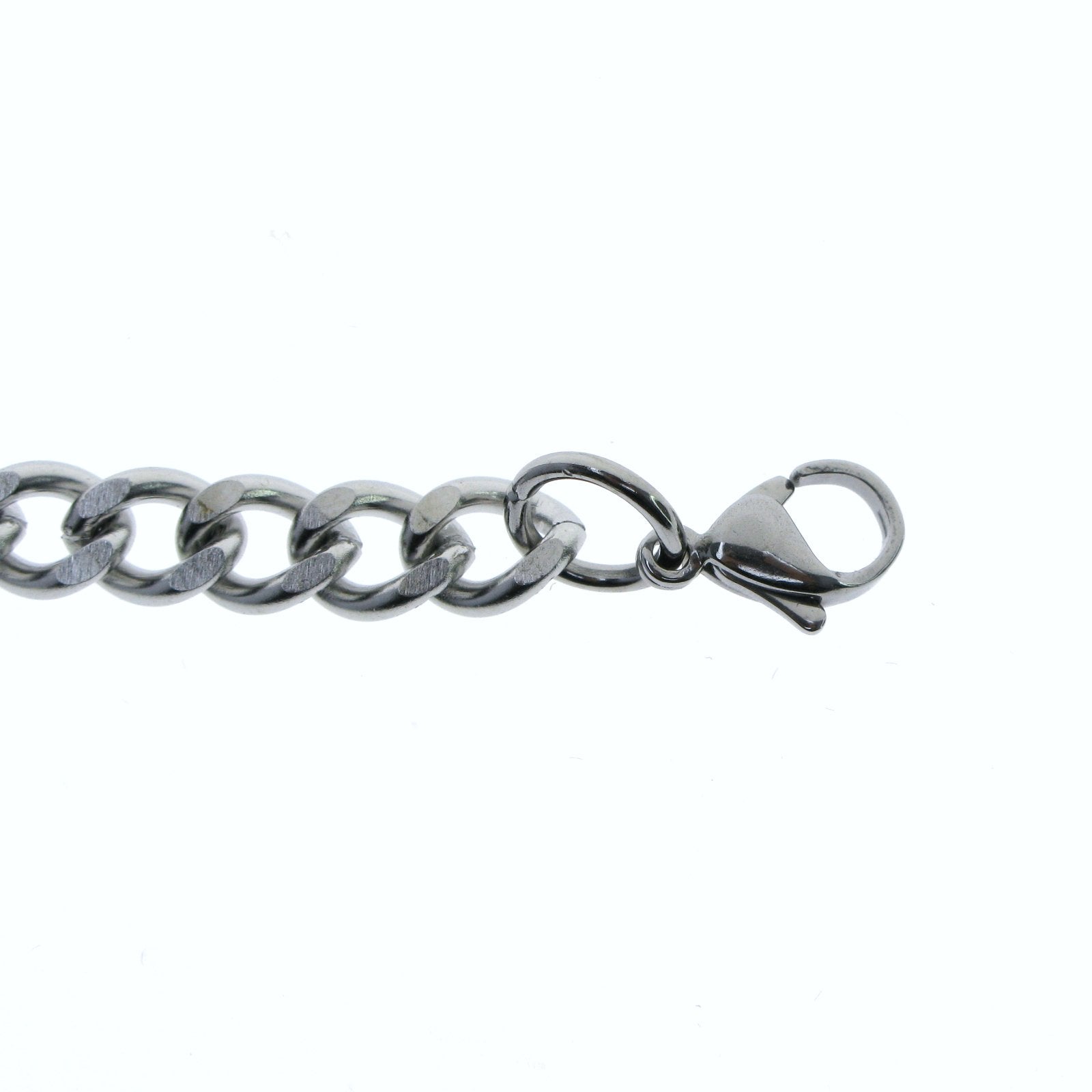 Albert Chain Pocket Watch Chains for Men All Real Stainless Steel with Steel T-Bar and Steel Lobster Clasp ACS01