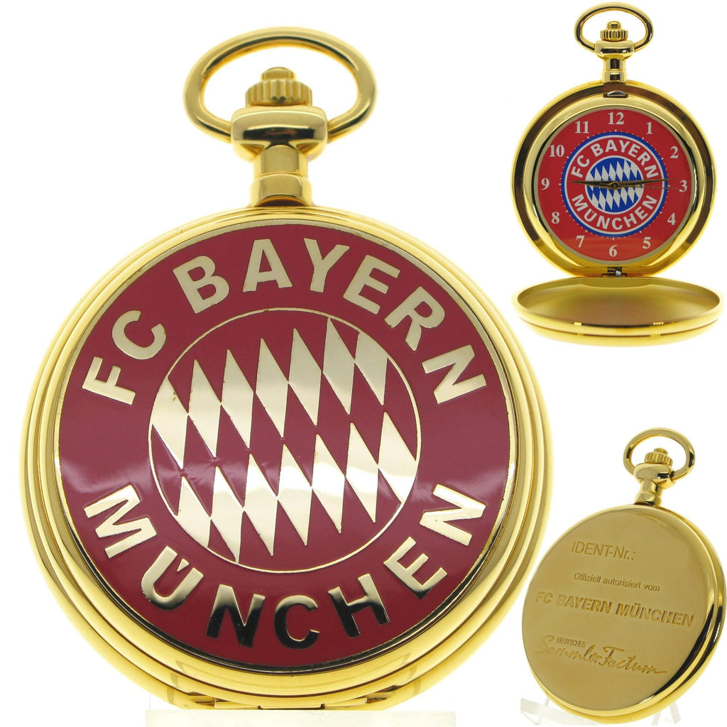 FC Bayern Munchen Gold Pocket Watch