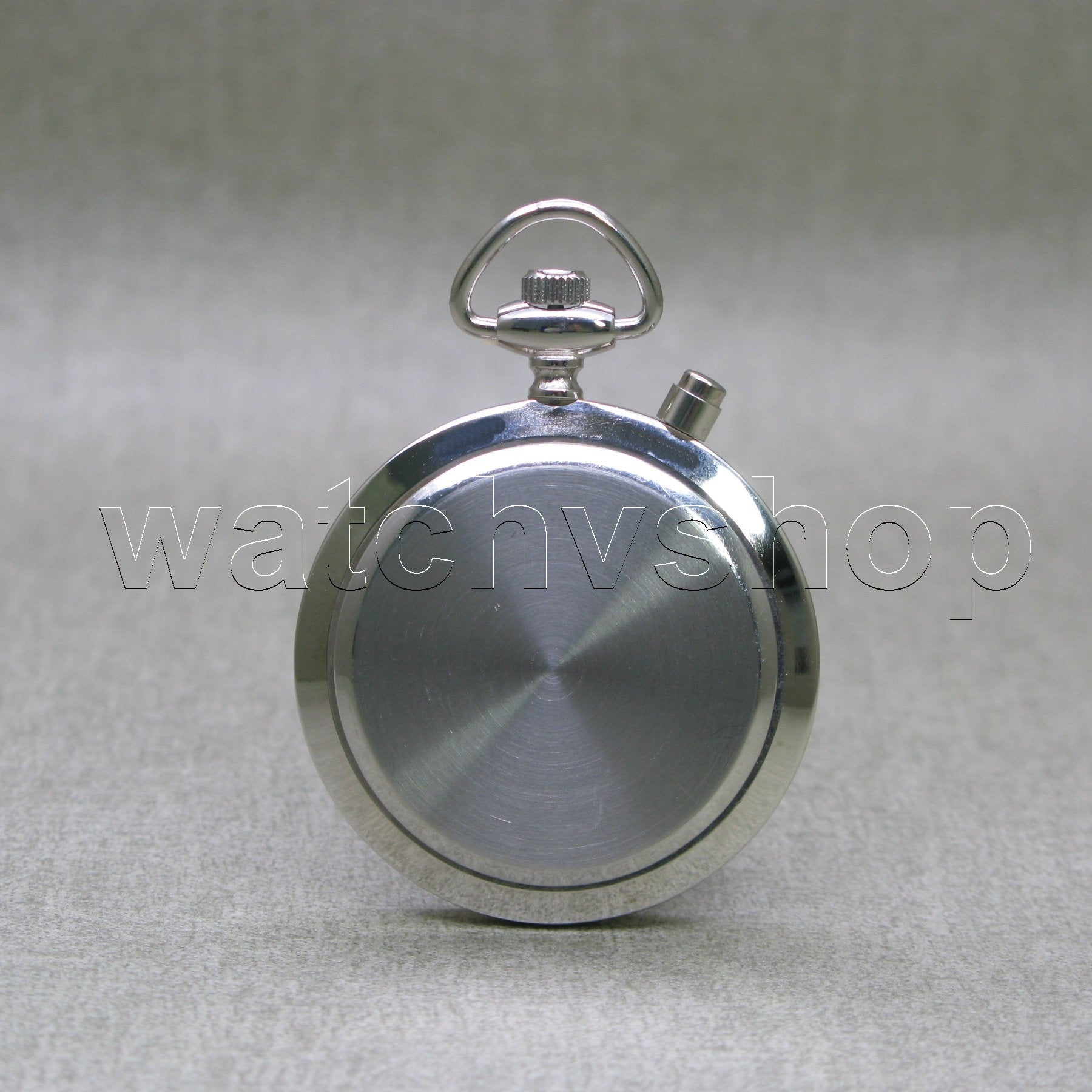 Vintage Mickey Mouse Pocket Watch with Luminous Dial Chain Black Color Pouch C60