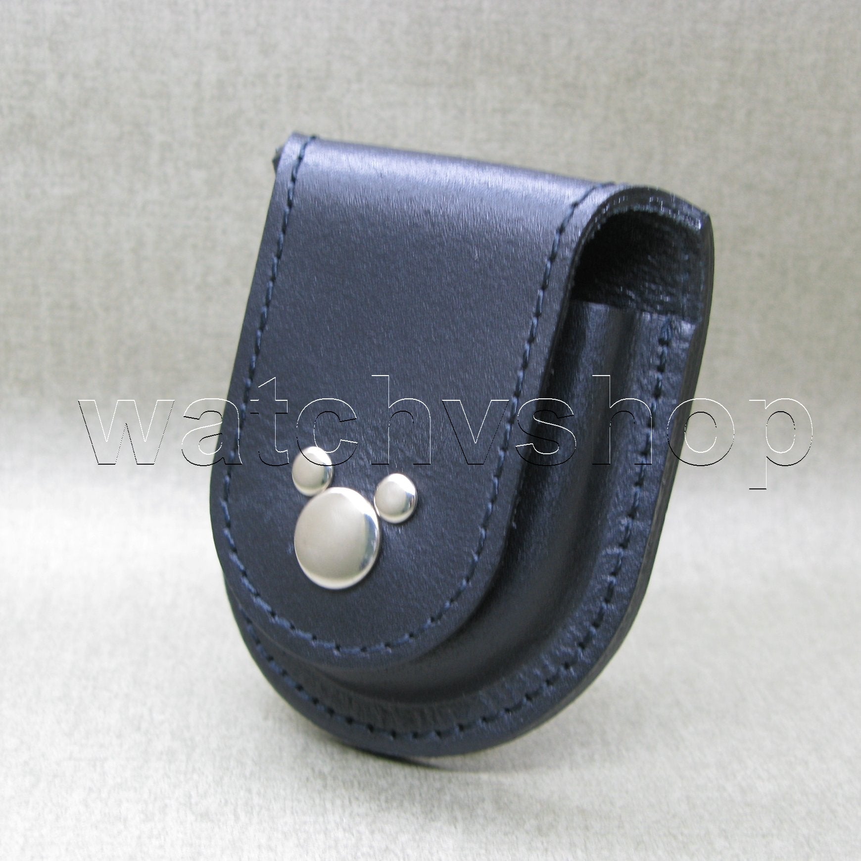 Antique Mickey Mouse Pocket Watch with Luminous Dial and Pouch C59