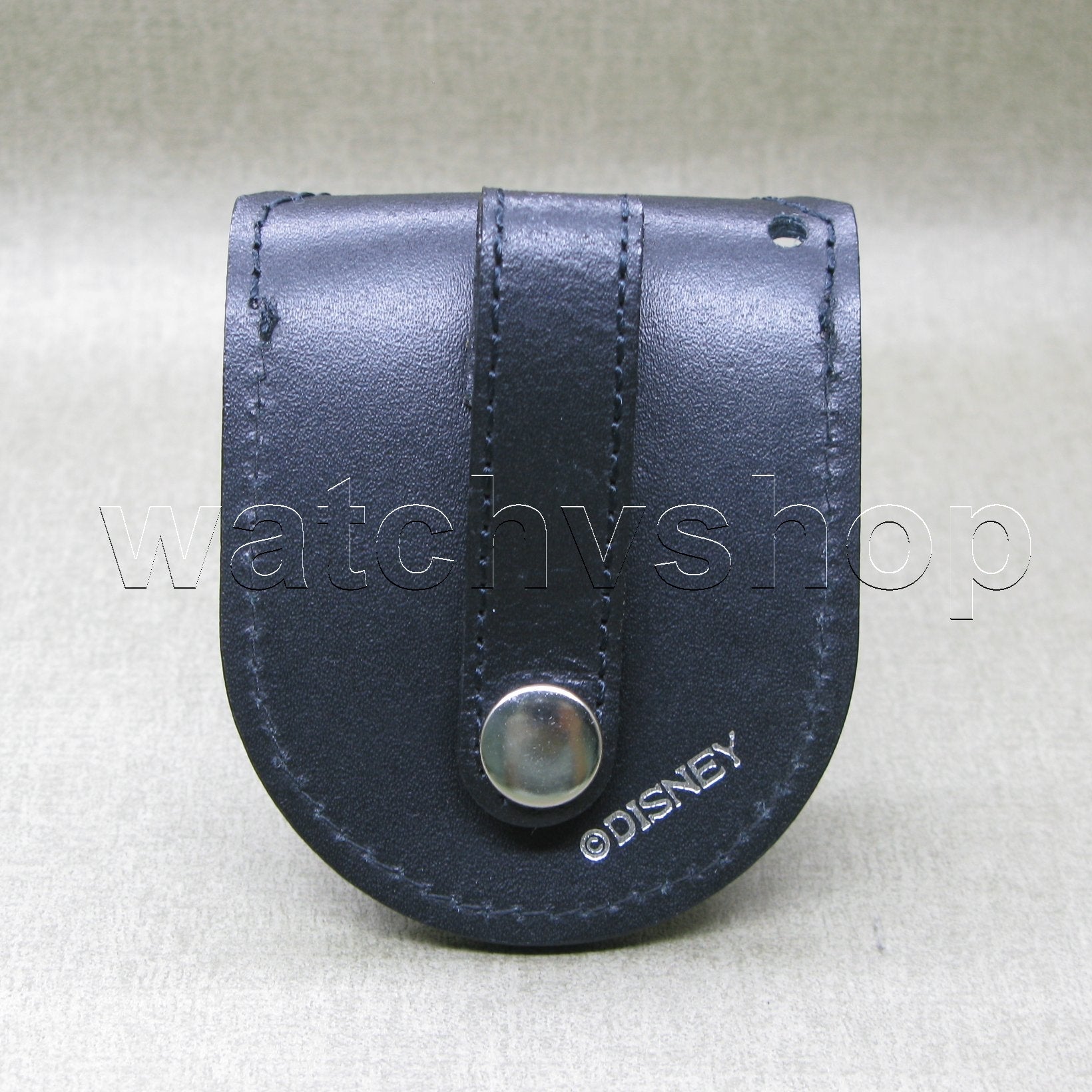 Antique Mickey Mouse Pocket Watch with Luminous Dial and Pouch C59