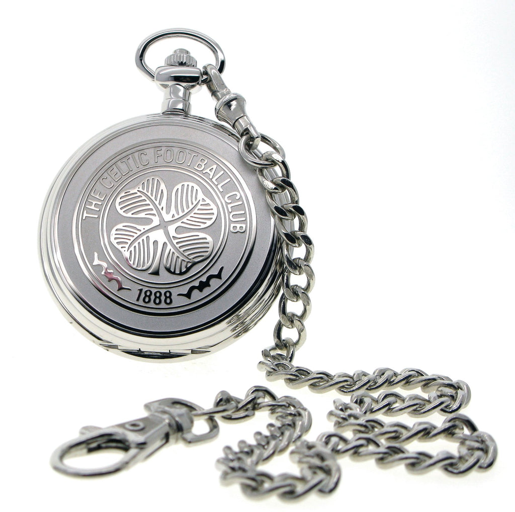 Celtic FC Pocket Watch with Fob Chain