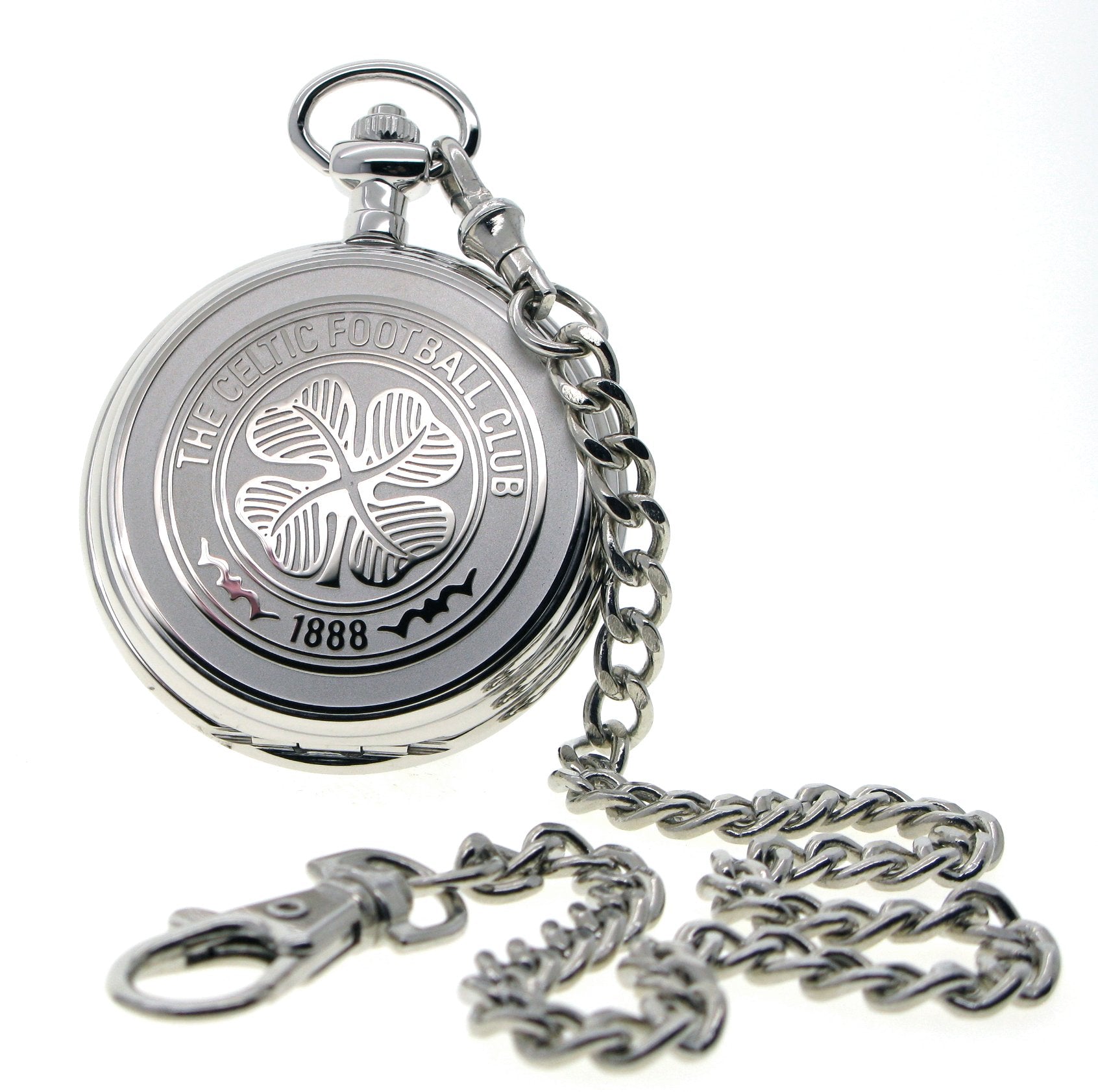 Celtic FC Pocket Watch with Fob Chain