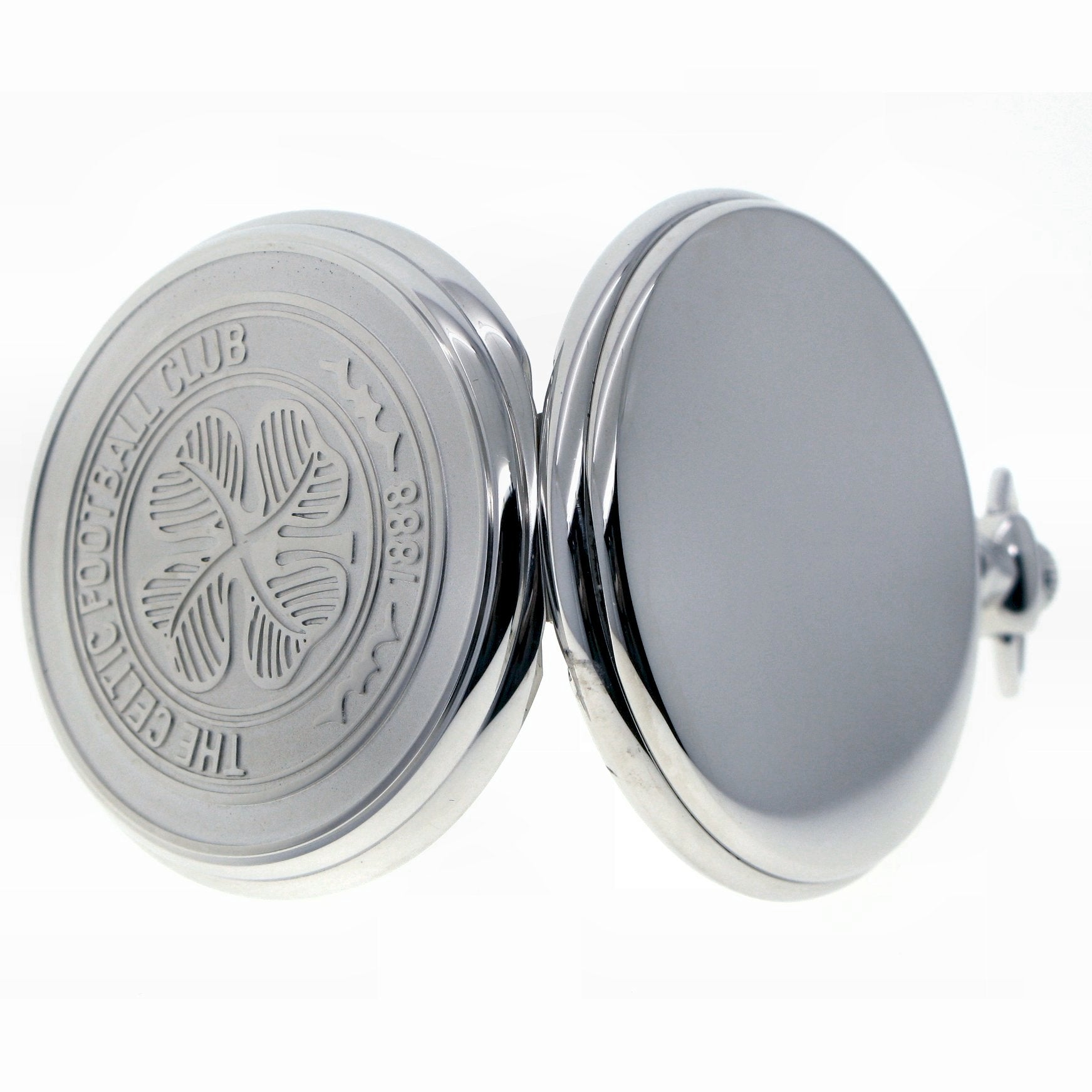Celtic FC Pocket Watch side view