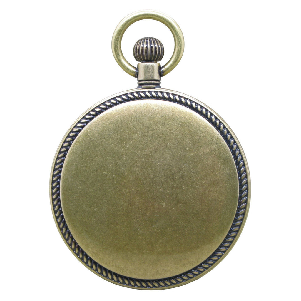 Ingersoll Pocket Watch Antique Bronze Solid Case Back