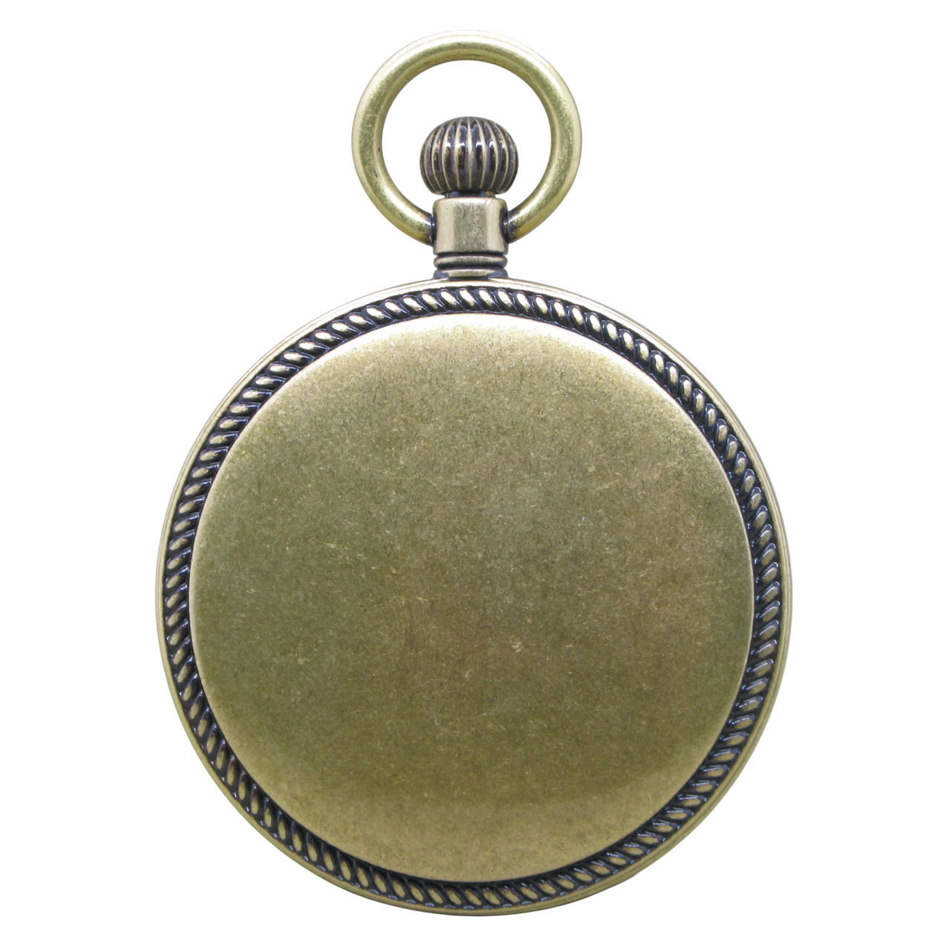 Ingersoll Pocket Watch Antique Bronze Solid Case Back