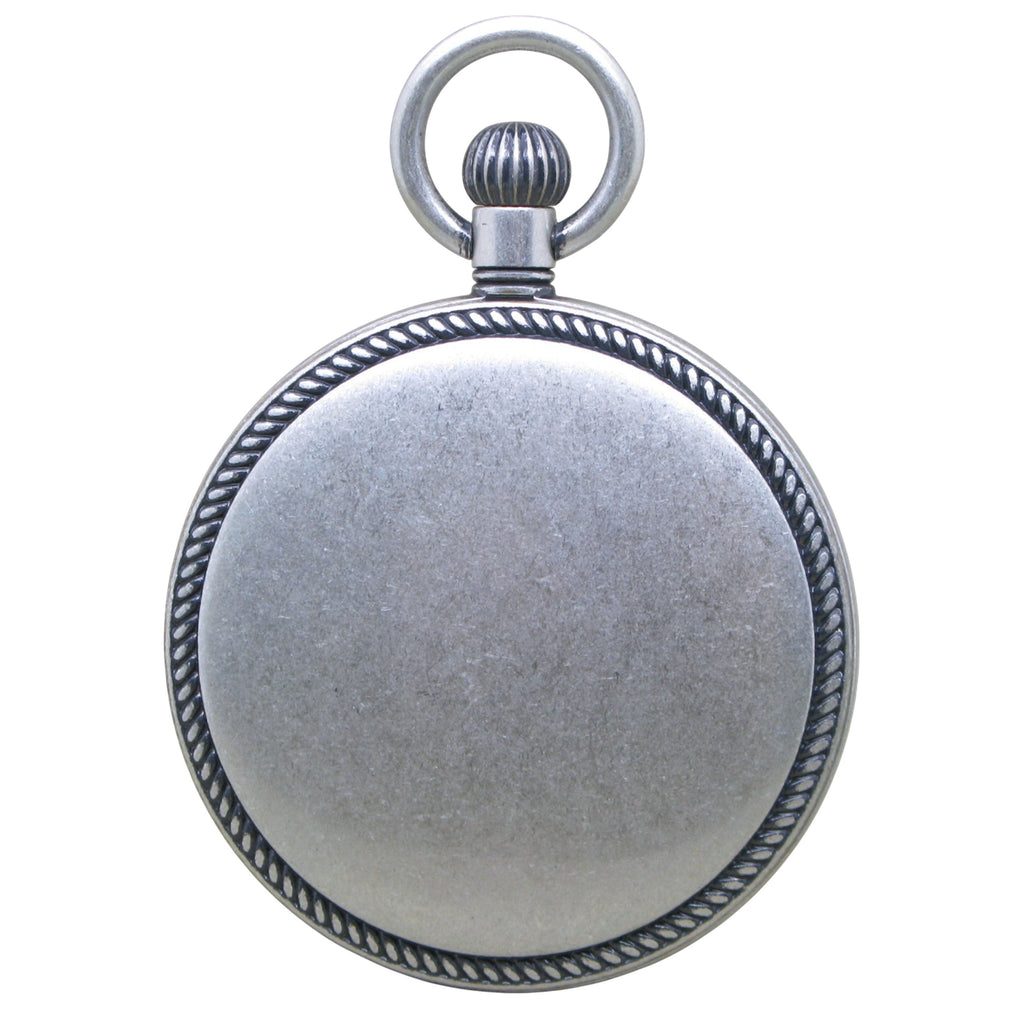 Ingersoll Pocket Watch Antique Silver solid case back