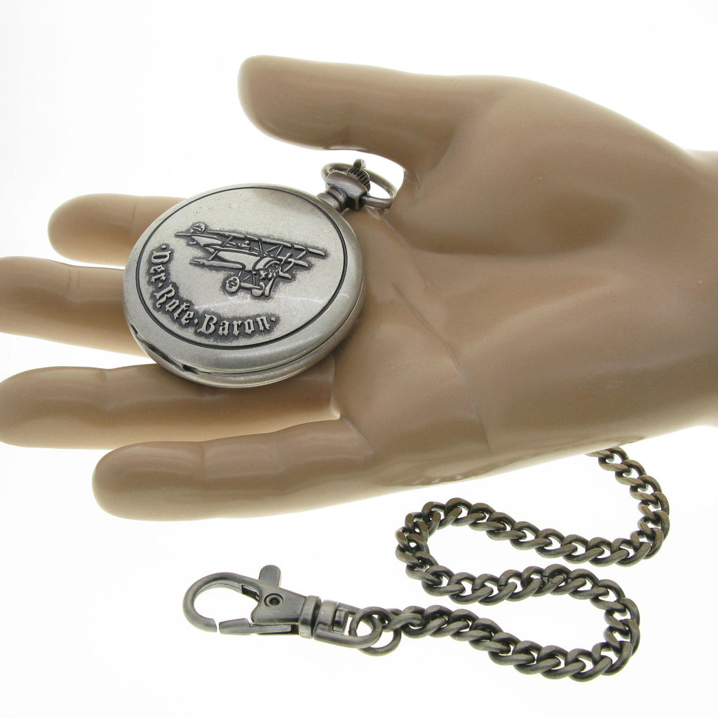 Der Rote Baron Red Baron Vintage Memorial Pocket Watch C65