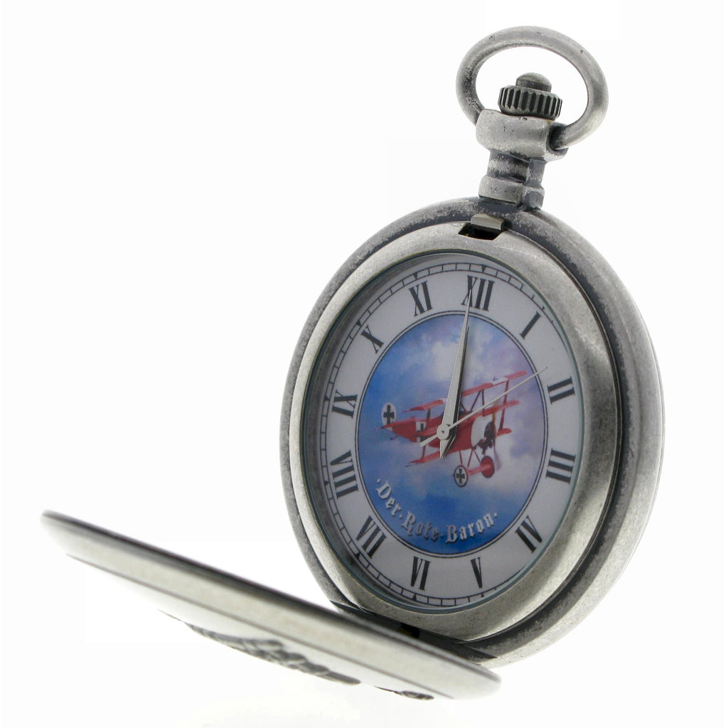 Der Rote Baron Red Baron Vintage Memorial Pocket Watch C65