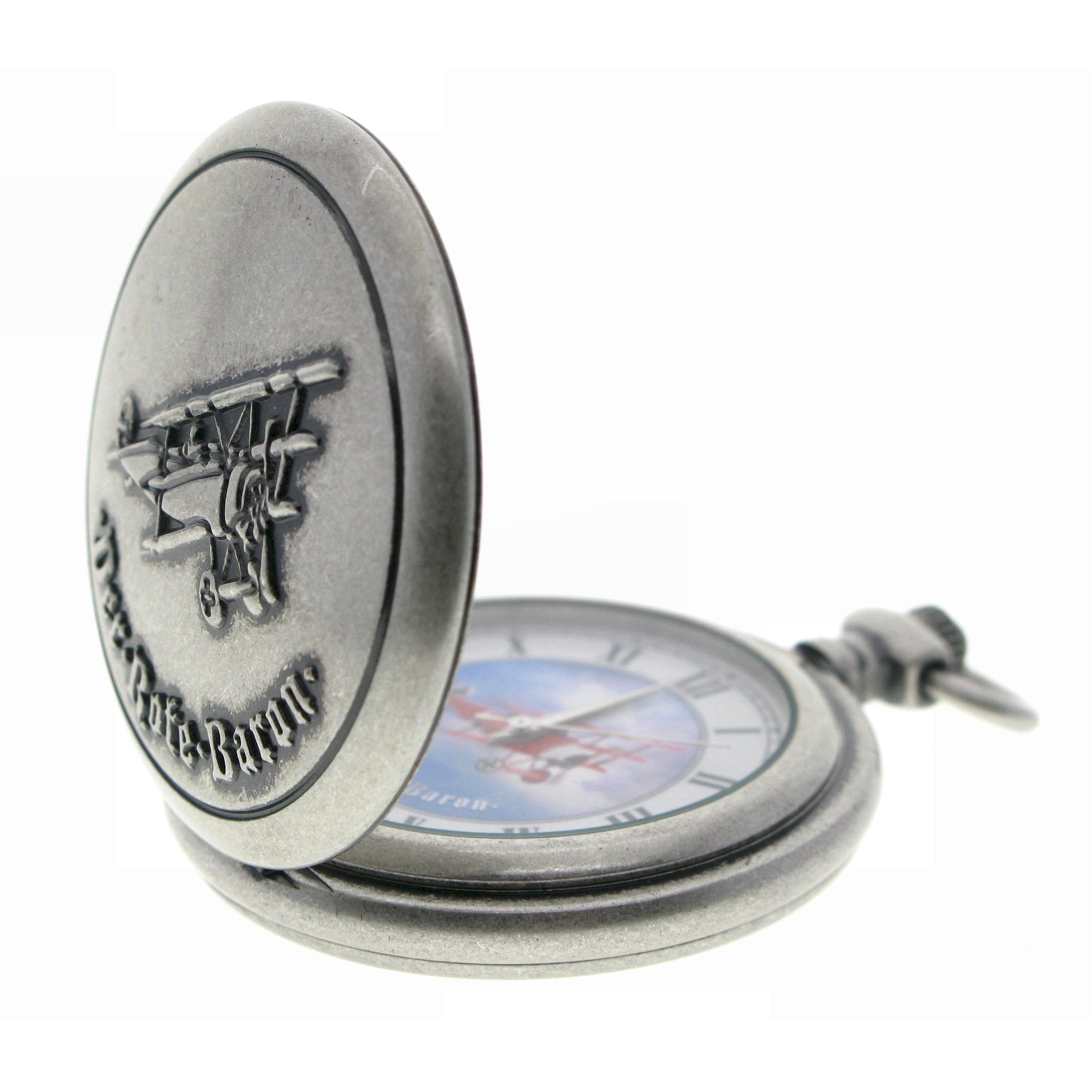 Der Rote Baron Red Baron Vintage Memorial Pocket Watch C65