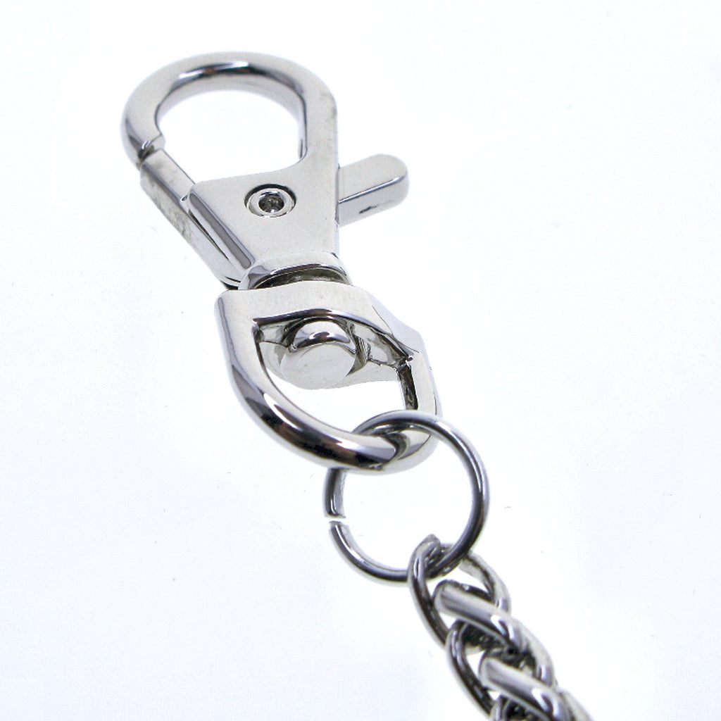 Silver Color Pocket Watch Chainswith Spiga Wheat Chain & Swivel Lobster Clasp FC79