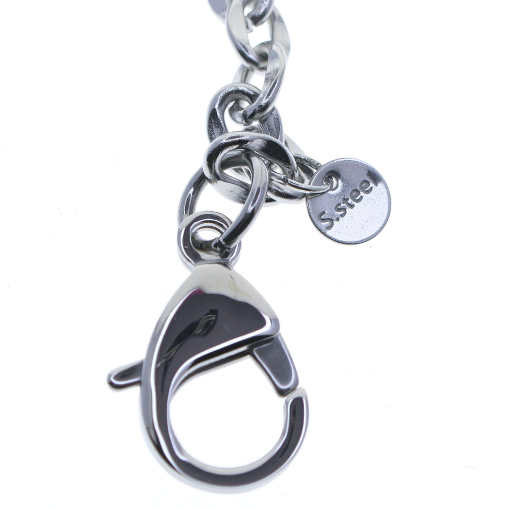 Stainless Steel Pocket Watch Chain with Steel Cable Chain &  Steel Lobster Clasp FCS67