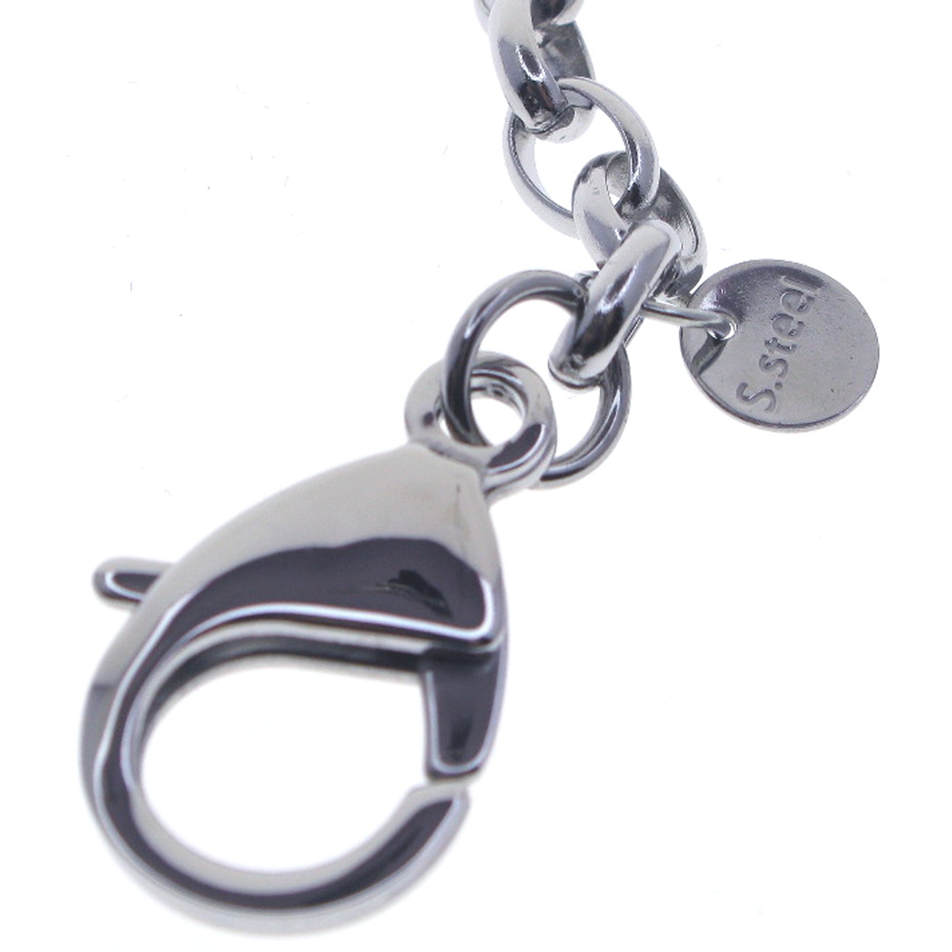 Stainless Steel Pocket Watch Chain Albert Chain with Steel Cable Belcher Chain FCS75