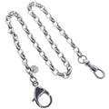 Stainless Steel Pocket Watch Chain with Cable Belcher Chain & Lobster Clasp FCS75