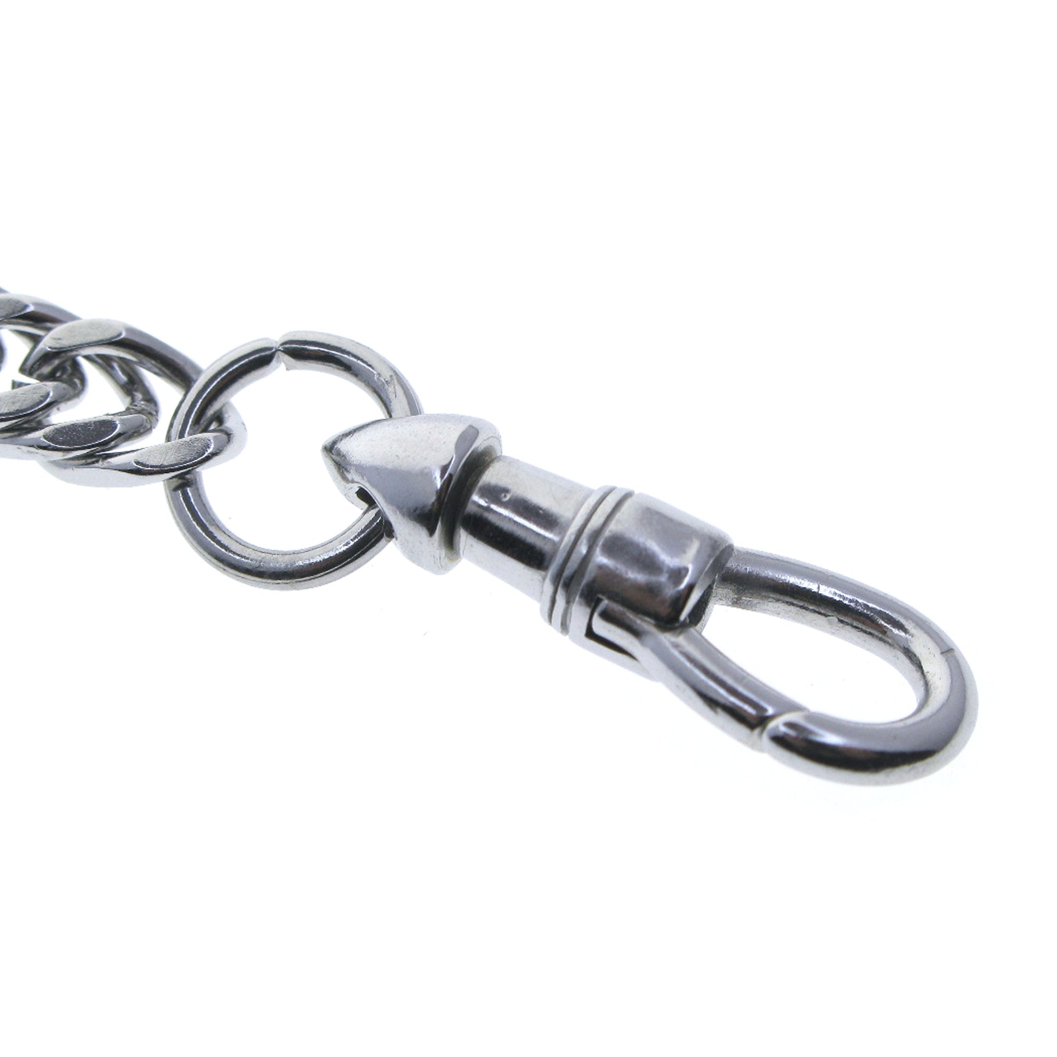 Stainless Steel Double Cuban Link Chain Chain with Steel Spring Ring Clasp FCS78