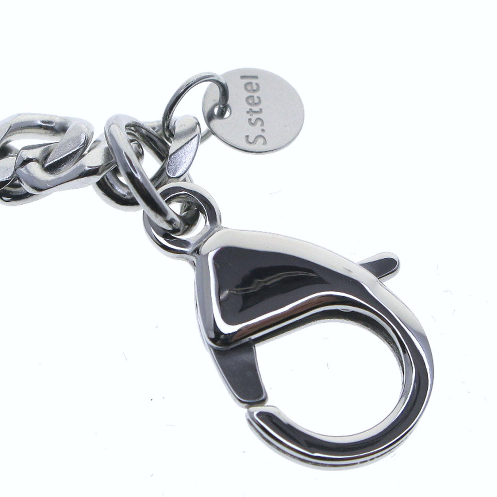 Stainless Steel Pocket Watch Chain Albert Chain with Steel Lobster Claw Clasp FCS83