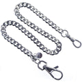 Steel Pocket Wsatch Chain with Swivel Lobster Clasp