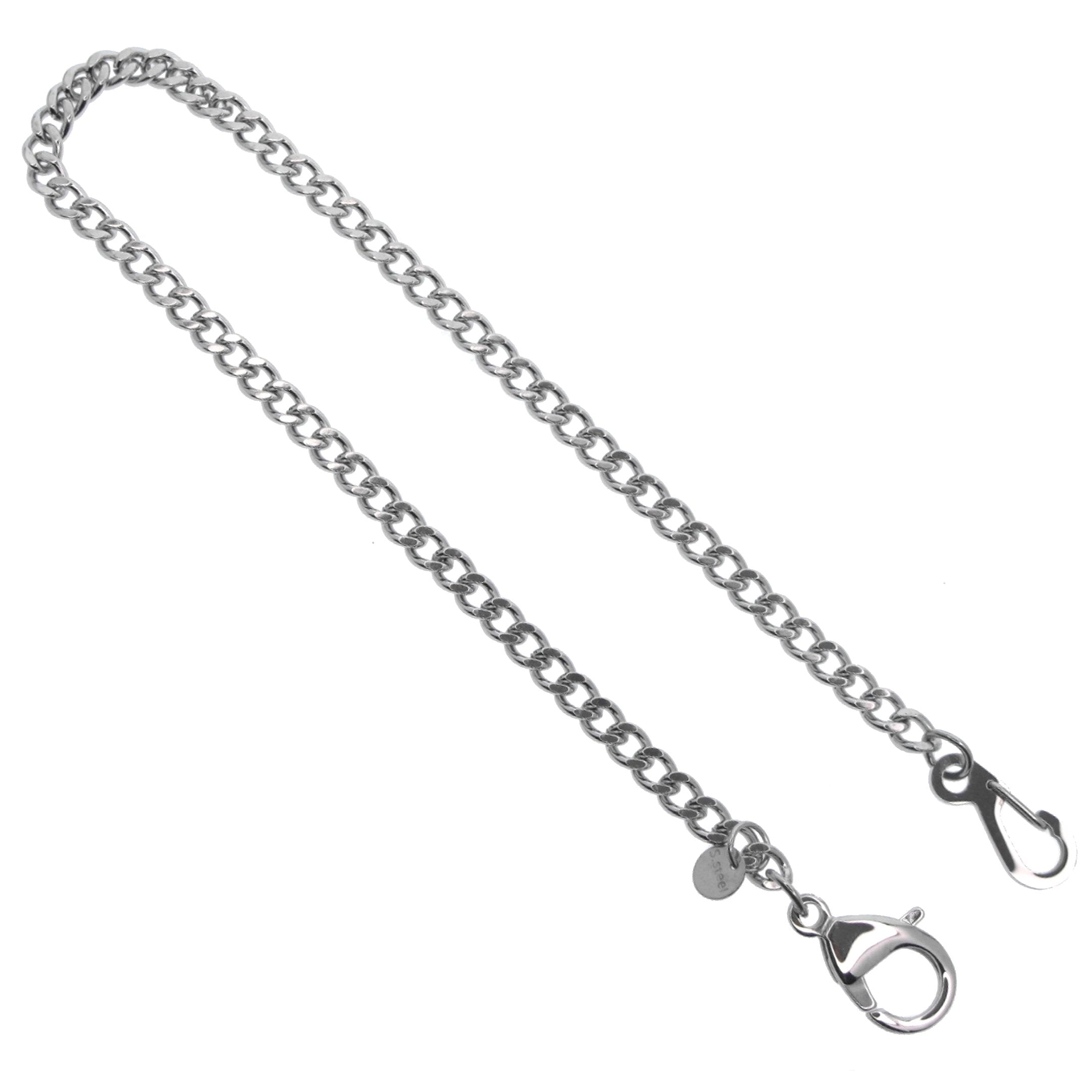 Stainless Steel Pocket Watch Chain with Lobster Clasp FCS92