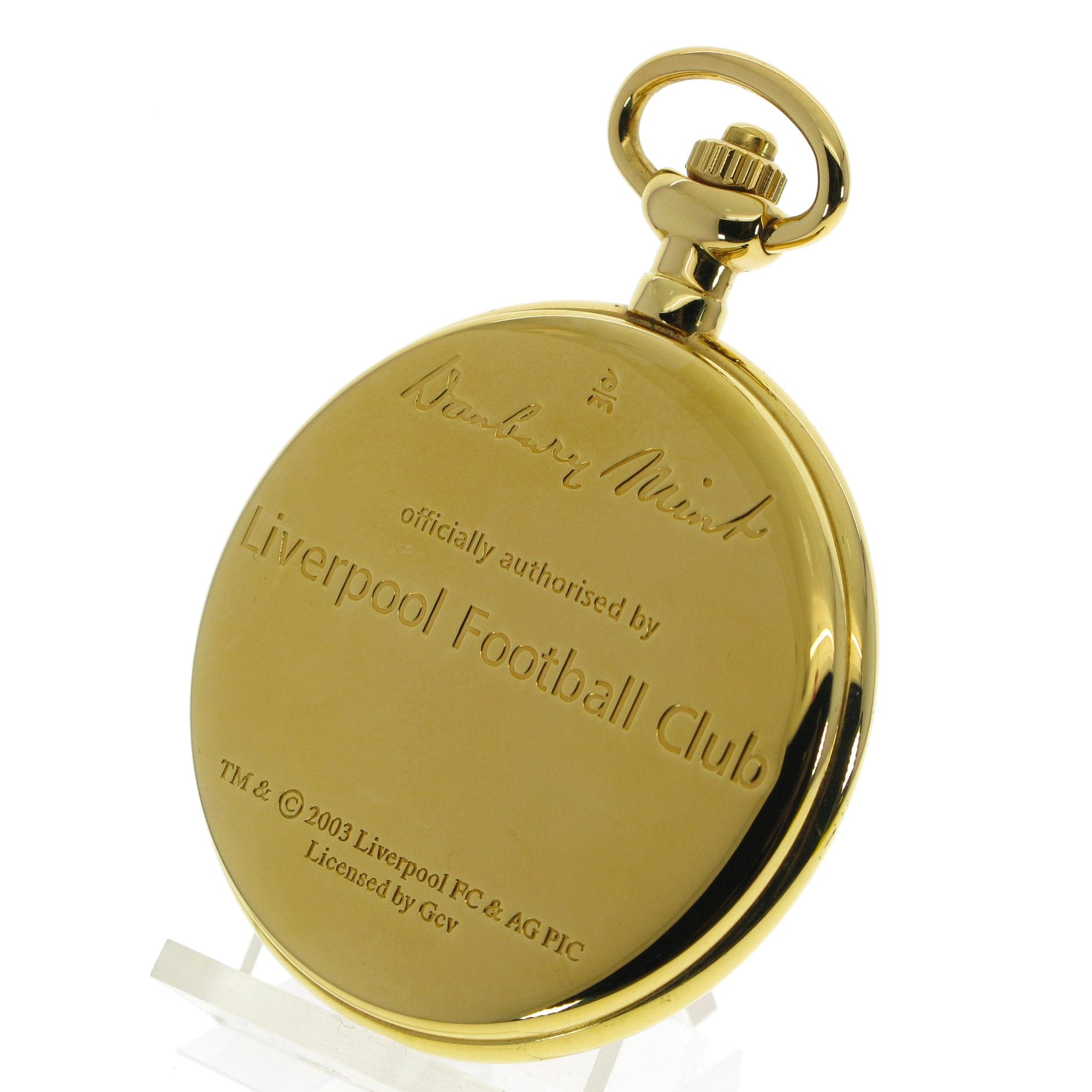 Liverpool Football Club Pocket Watch Case Back