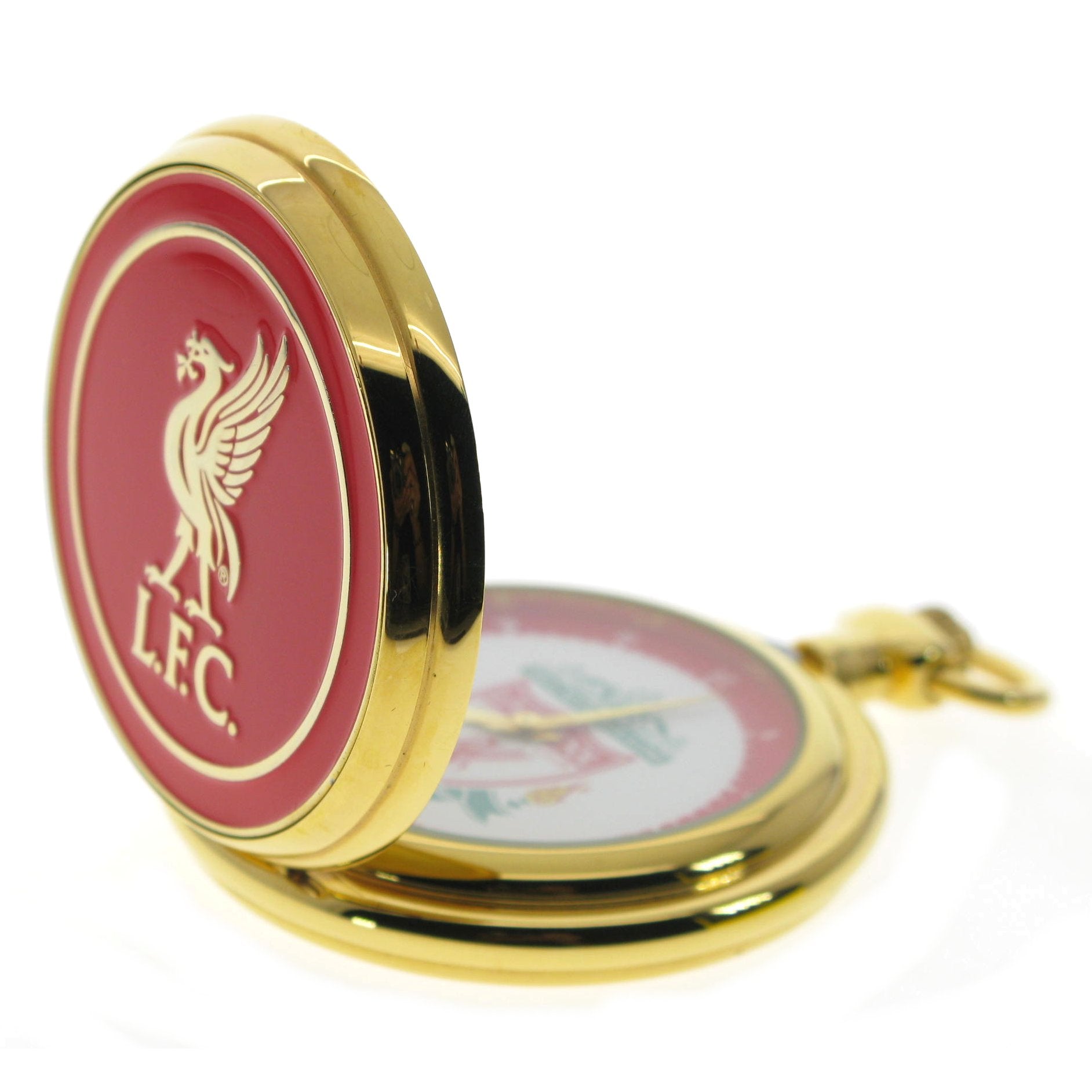 Liverpool LFC Pocket Watch open case view