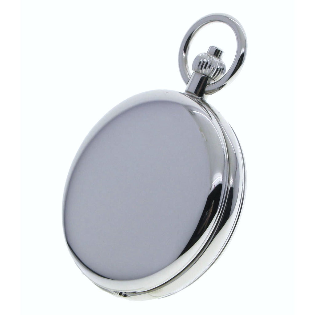 Silver Polish Mechanical Pocket Watch