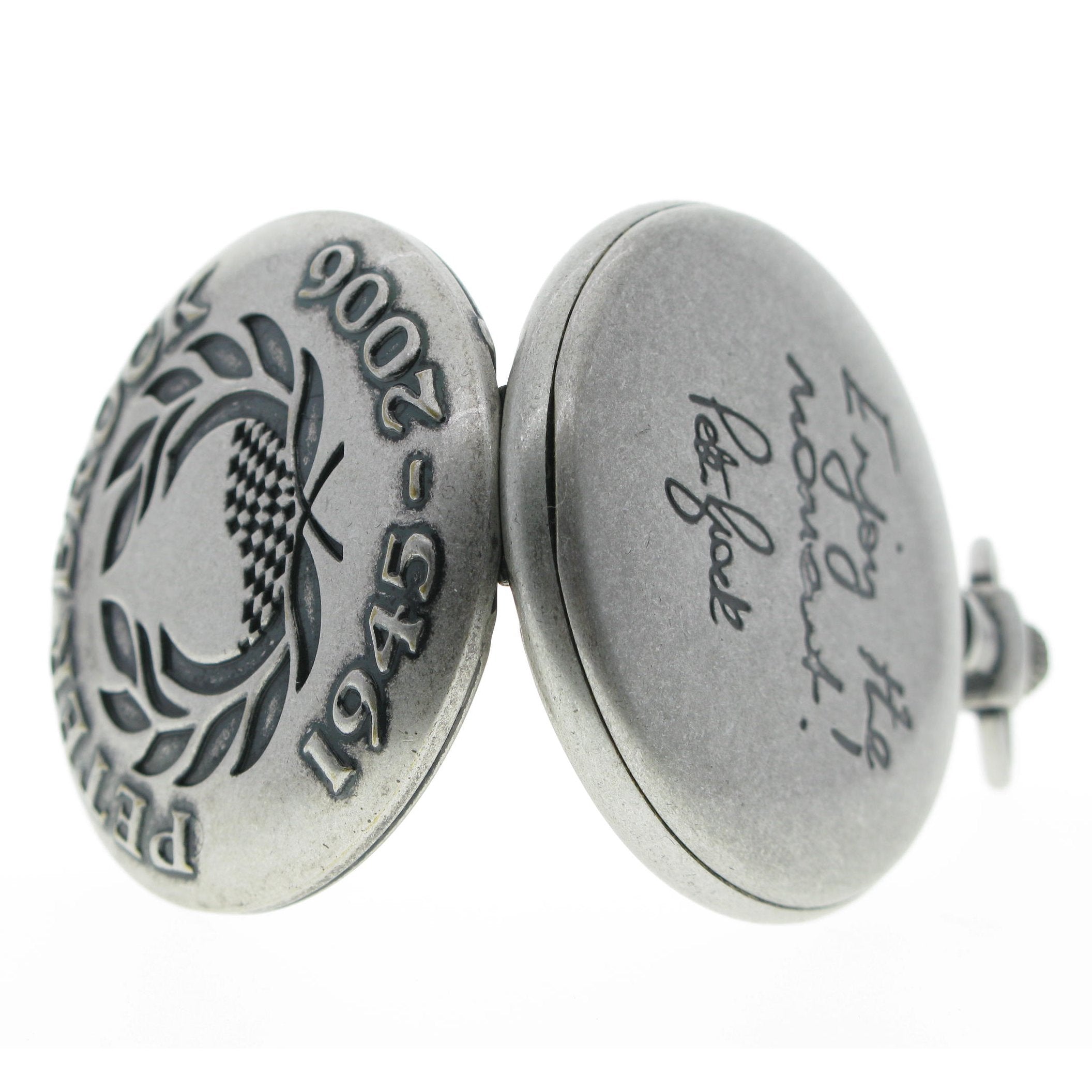 PETER BROCK 1945-2006 Memorial Pocket Watch C75