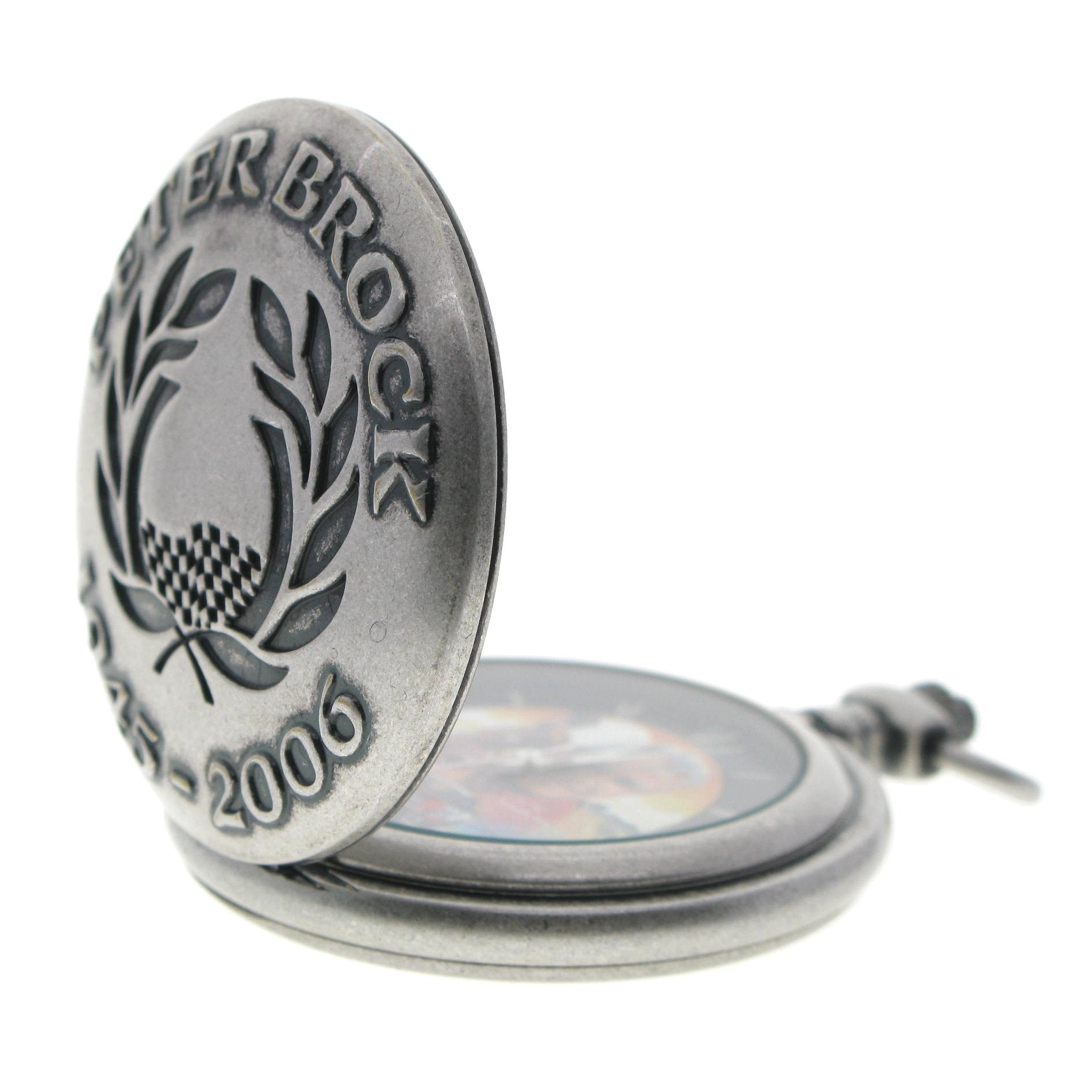 PETER BROCK 1945-2006 Memorial Pocket Watch C75