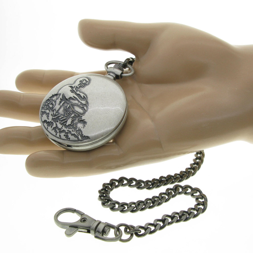 PHANTOM Comic Collectible Vintage Pocket Watch C76