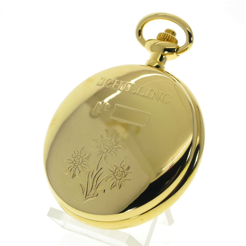 Austrian Shilling Coin Pocket Watch case back