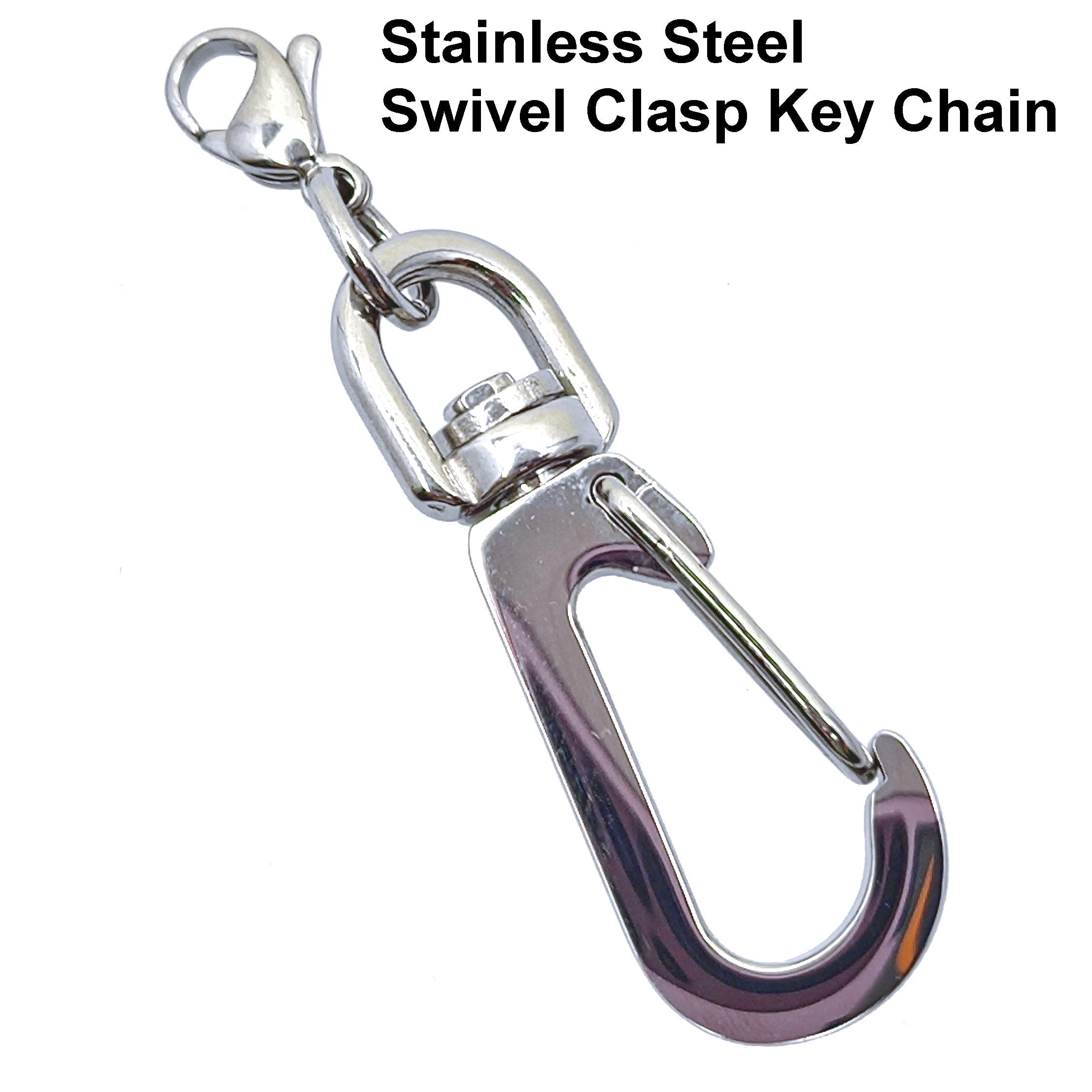 Stainless Steel Swivel Lobster Clasp