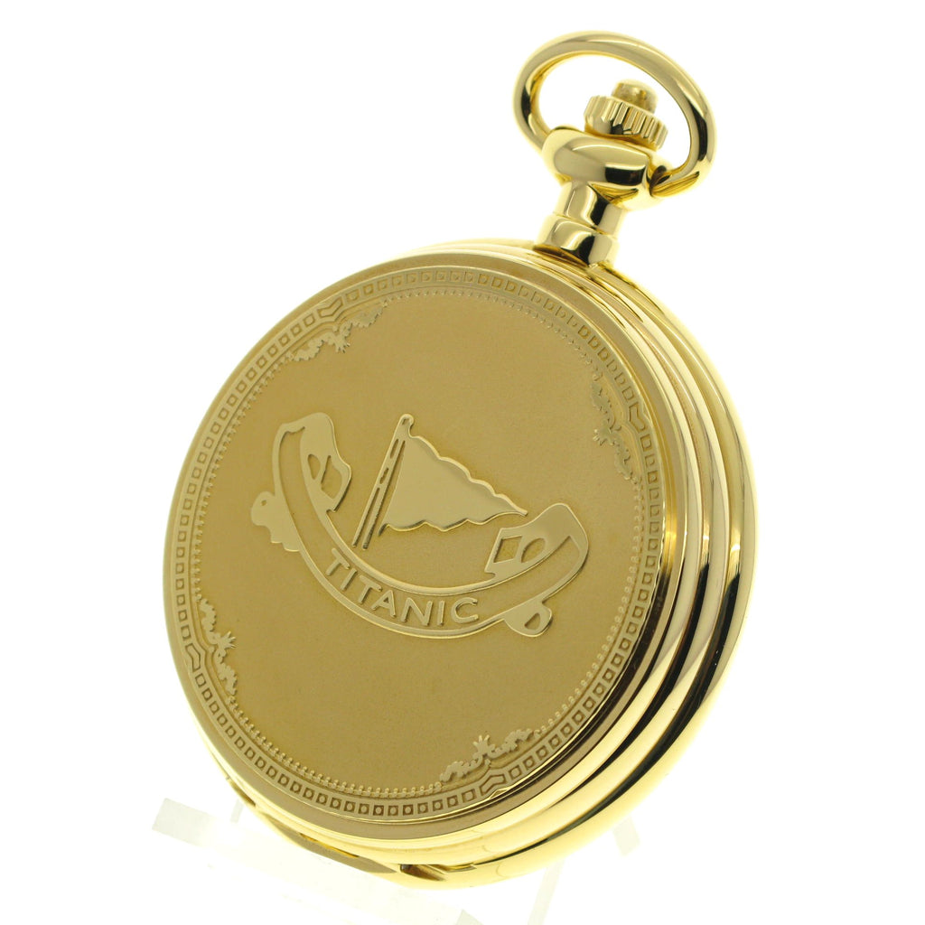 Titanic Gold Pocket Watch case cover