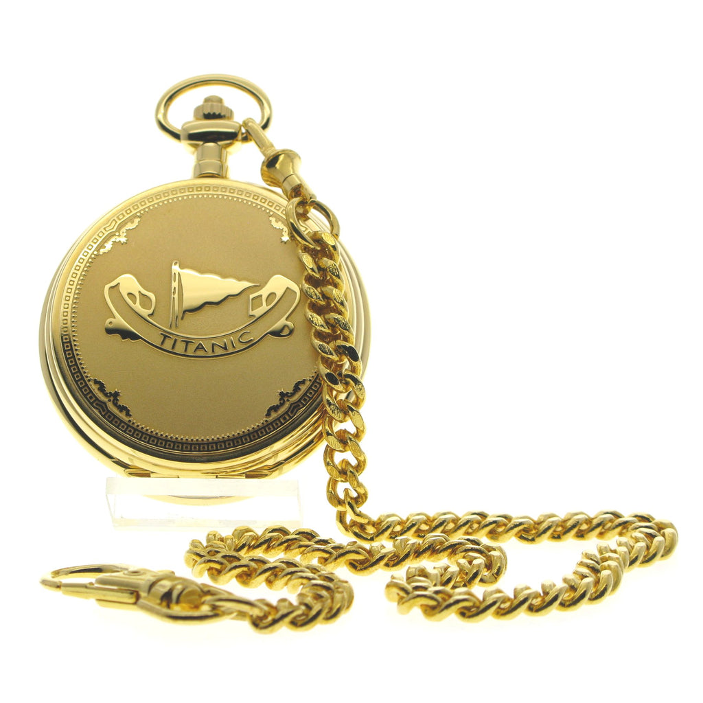Titanic Gold Pocket Watch with chain