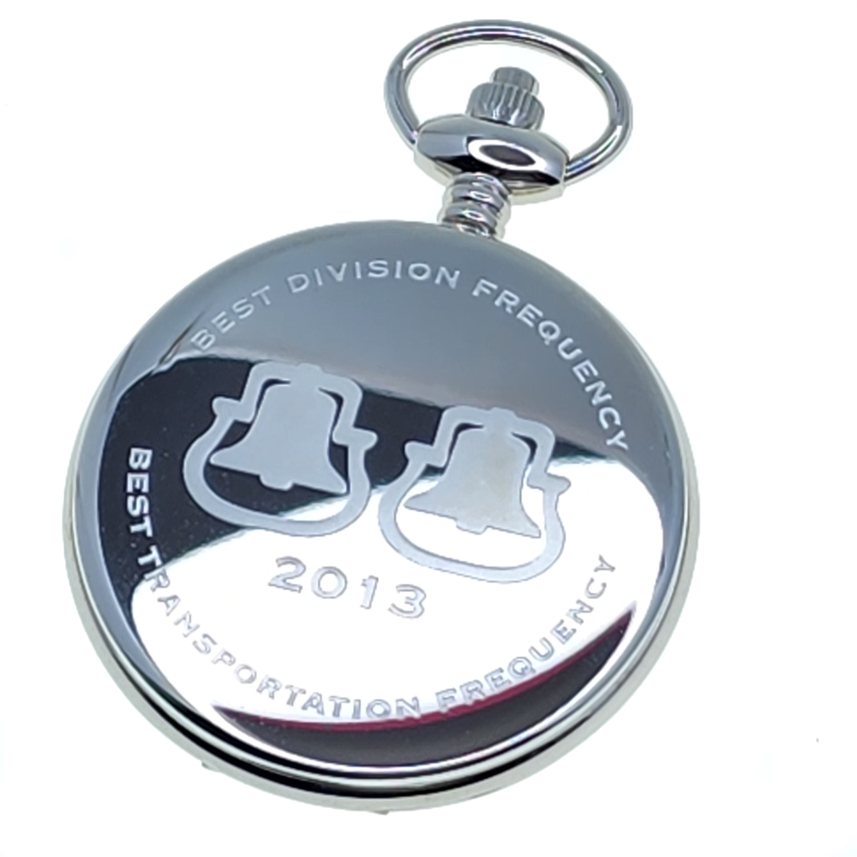 UNION PACIFIC Locomotive Memorial Vintage Pocket Watch with Date C89